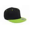 Snap back pro cap - 4136:Black, Cotton, Green